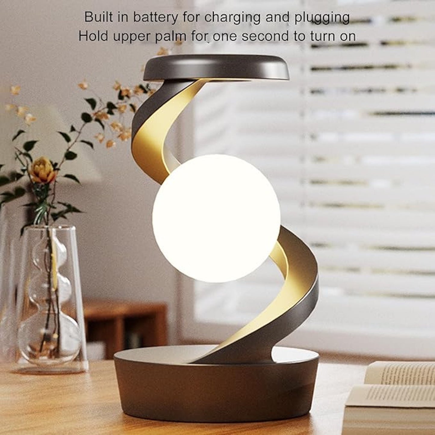 Spiral Rotating Desk Lamp