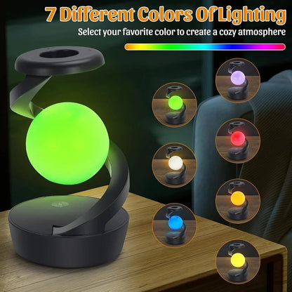 Spiral Rotating Desk Lamp